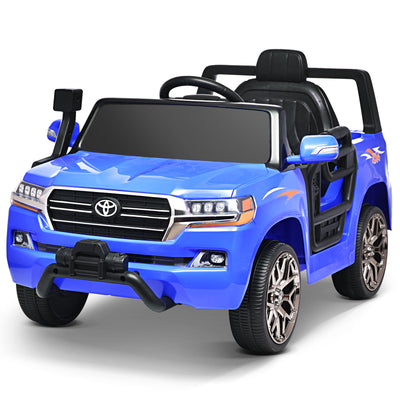 Joywhale 12V Kids Ride on Truck Car Licensed Toyota Battery Powered Motorized Electric Wonder Truck for Kids, with Prefect Car Size, Remote Control, Spring Suspension, Music, DIY & Storage Space,WT-T12L