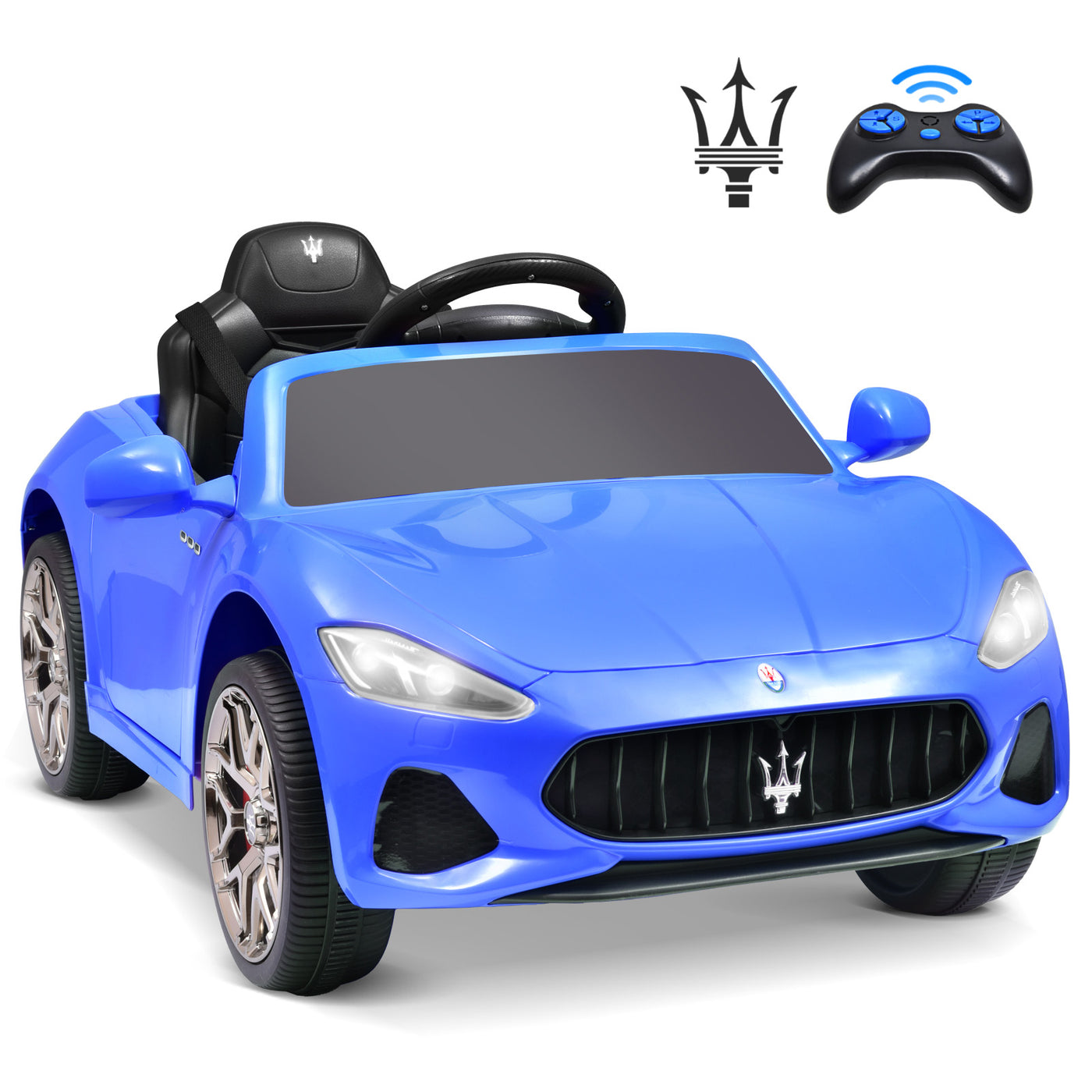 MAGYCAT 12V Maserati Kids Ride on Car Battery Powered Maserati Ride on Toy with Remote Control