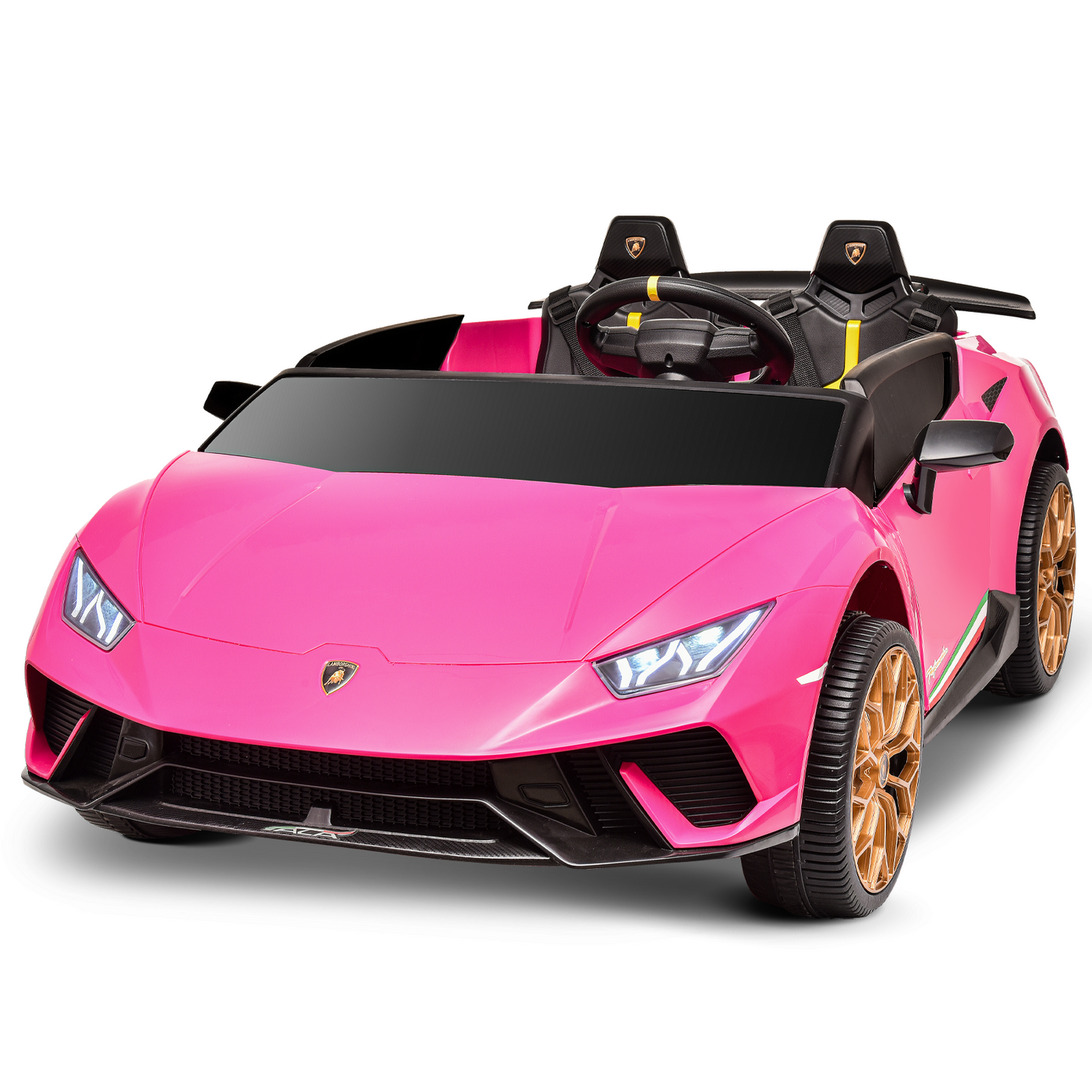 Battery Operated 24v Ride On Cars Pink Pink Girls 24 Volt Seater