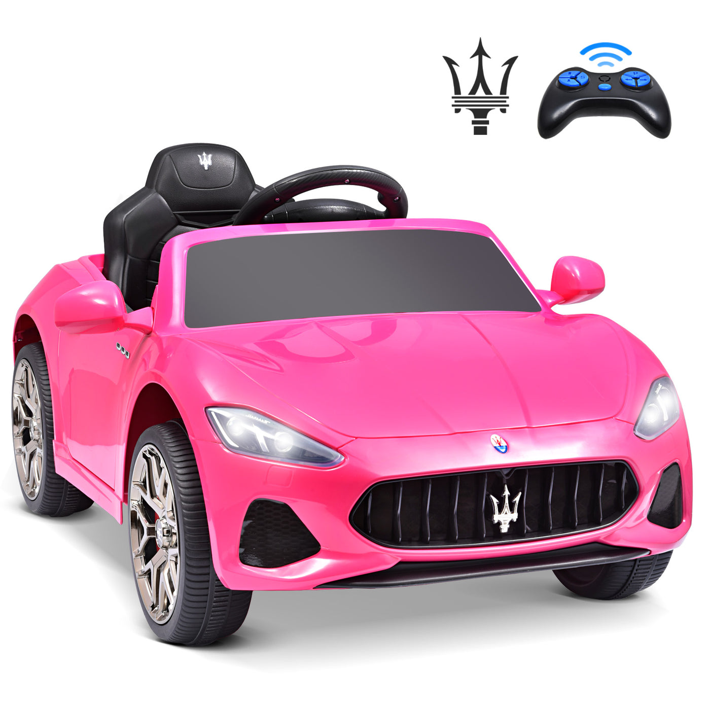 MAGYCAT 12V Maserati Kids Ride on Car Battery Powered Maserati Ride on Toy with Remote Control