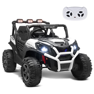 MAGYCAT 24V 2 Seater Kids Ride on UTV Car 2WD/ 4WD Switchable Off-Road Electric Vehicle, with 800W Ultra Powerful Motors, 4.3 MPH Max Speed, 7AH Battery, Spring Suspension, 2.4G Remote, Music