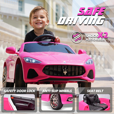 MAGYCAT 12V Maserati Kids Ride on Car Battery Powered Maserati Ride on Toy with Remote Control