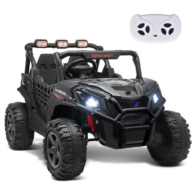 MAGYCAT 24V 2 Seater Kids Ride on UTV Car 2WD/ 4WD Switchable Off-Road Electric Vehicle, with 800W Ultra Powerful Motors, 4.3 MPH Max Speed, 7AH Battery, Spring Suspension, 2.4G Remote, Music