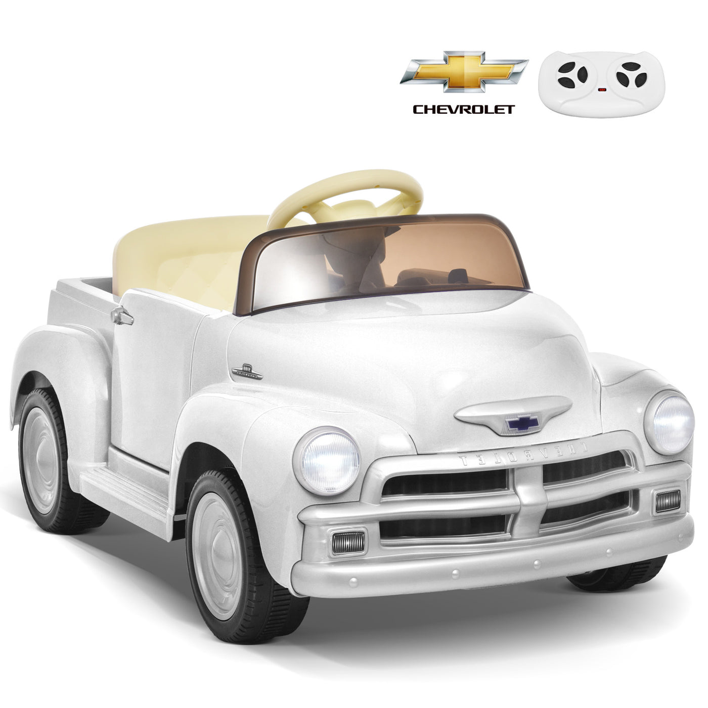 MAGYCAT 12V Kids Ride on Chevrolet Car Battery Powered Toy Electric Car for Kids with 7AH Big Battery