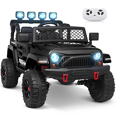 MAGYCAT 24V 2 Seater Kids Ride on Truck 4X4 Off-Road Electric Car, with 4X75W Powerful Motors, 4 MPH Fast Speed, 7AH Big Battery, 2.4G Remote Control, Metal Suspension, Music & Headlights,