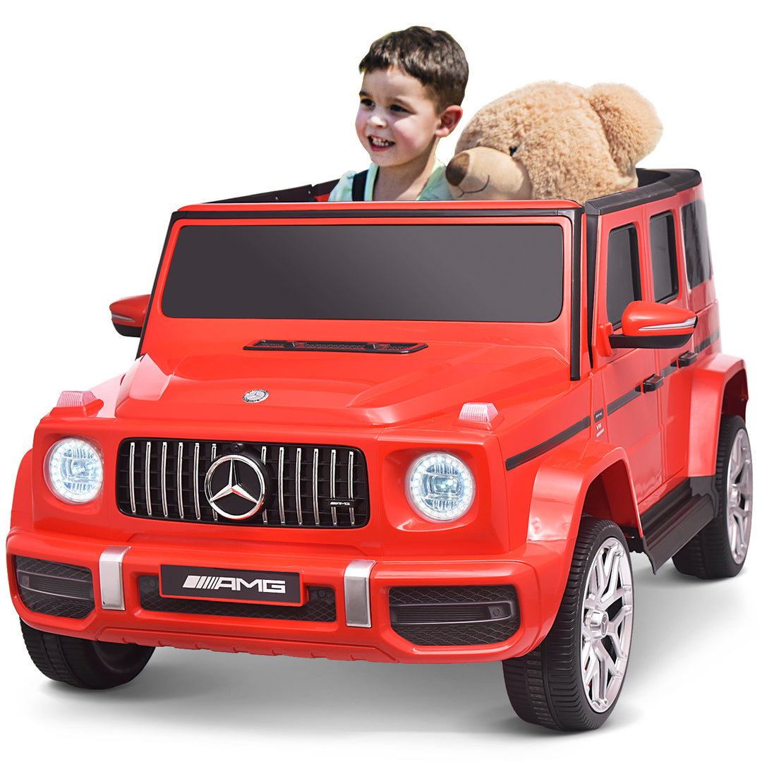 Kids Car G Wagon Toy Car For Kids OLAKIDS 12V Mercedes Benz G63
